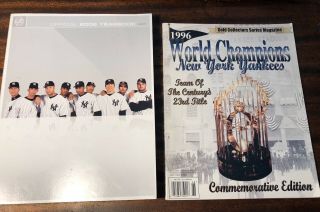 1996 2006 York Yankees Yearbook A - Rod Derek Jeter Mickey Mantle Roger Maris