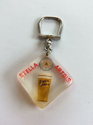Porte Clefs Bourbon Stella Artois - Biere - Boisson - Alcool - Vintage - Keychain - M