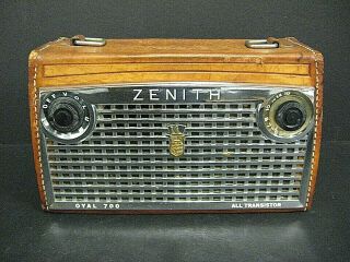 Zenith Royal 700 All Transistor Long Distance Radio Vtg Radio Not