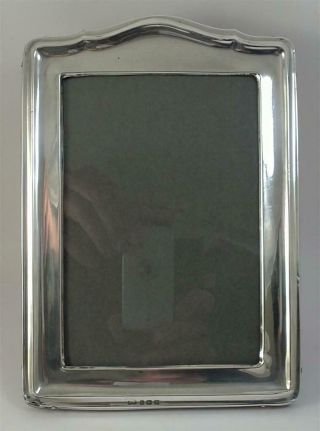 Antique Hallmarked Sterling Silver Fronted Photo Frame (7 ½” X 5 ¼”) – 1911 A/f
