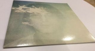 John Lennon Imagine Vintage Near Inside And Out With Poster Capitol Sw3379