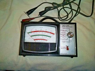 Vintage Sears Deluxe Auto Engine Analyzer - All Cables 2442142