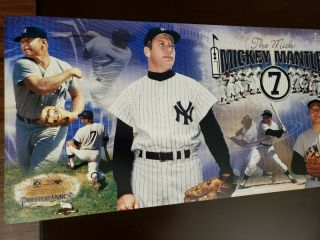 2004 Photoramics Poster Mickey Mantle The Mick 12 