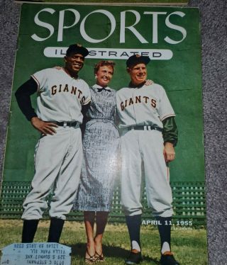 Vintage Sports Illustrated Magazines 1955.  Mays,  Bannister And The Masters