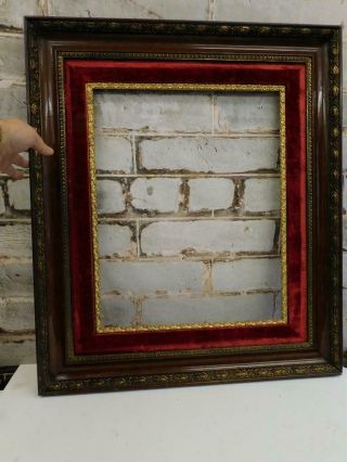 Really Old Picture Frame Antique Fits A 20 Inch X 16 " Painting