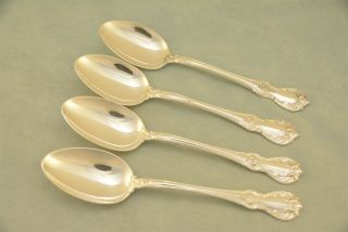4 Towle Old Master Sterling Silver 6 " Teaspoons No Monogram