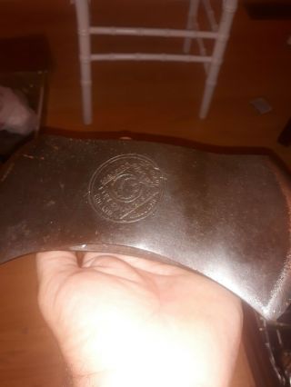 Antique Vintage Axe Kelly Axe And Tool Co Charleston Wv.  Double Bit