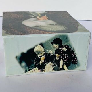 Pretty as Picture Kim Anderson figurine vtg cardboard jewelry trinket gift box 3