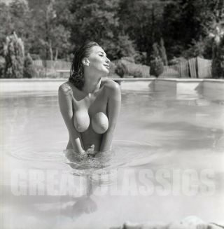 Hanka Bierman Breathtaking Nude Model 1962 2 1/4 Camera Negative Peter Basch
