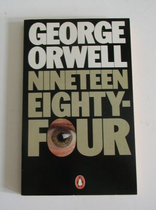 George Orwell Nineteen Eighty - Four 1984 Like Vintage Paperback Book Penguin