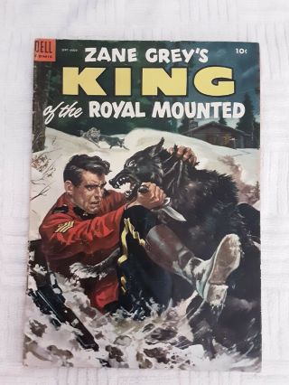 Vintage Comic Book 1953 Zane Grey 