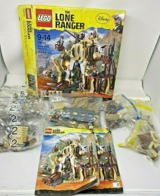 Lego 79110 Lone Ranger Silver Mine Shootout 5 Minifigures 100 Complete