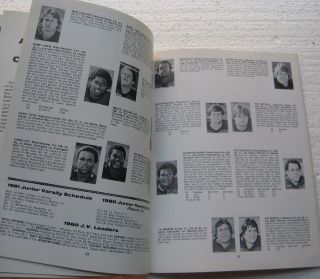 1981 Northeast Louisiana University Indians Football Media Guide (Monroe) NLU 2