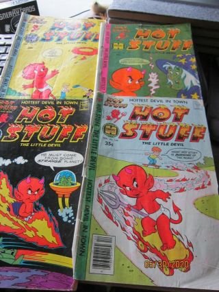 4 Hot Stuff Little Devil 1980 154 1978 143 145 146 Comic Books Vintage