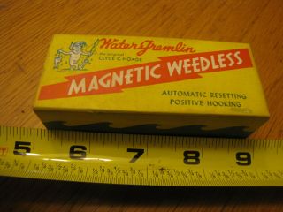 Vintage Water Gremlin Magnetic Weedless Fishing Lure L@@k