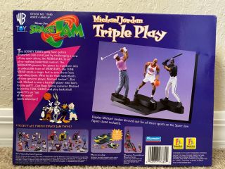 Michael Jordan Triple Play Warner Bros.  Space Jam Vintage 1996