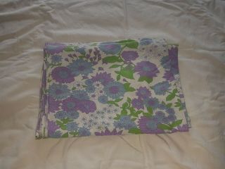 Vintage Single Bed Sheet (purple,  Green,  White,  Blue) (1)