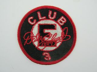 Vintage Dale Earnhardt 3 Fan Club Patch Nascar