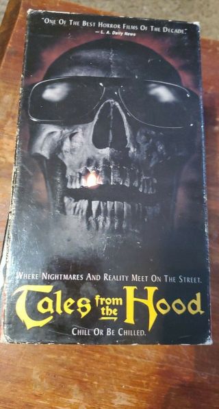 Tales From The Hood (vhs,  1995) Vintage Tape B Movie Stoner Comedy Horror