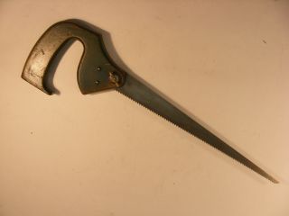 Vintage Millers Falls Keyhole Saw 17 " Over All,  Blade Measures About 12 Inches