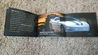 1999 30th Anniversary Edition Pontiac Firebird Trans Am Sales Brochure 3