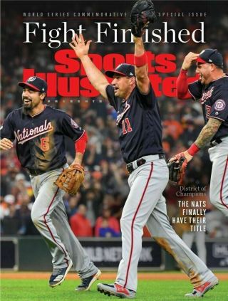 2019 Sports Illustrated Washington Nationals World Series Commemorative Issue