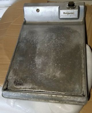 Vintage Hotpoint Automatic Griddle Electric Range Oven Stove Part M 301818