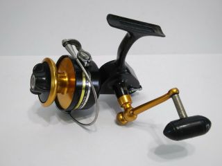 Penn Spinfisher 712z Spinning Fishing Reel Vintage Gold Power Drag Made In Usa