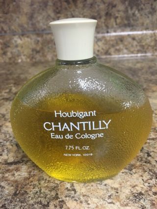 Chantilly Houbigant Eau De Cologne 7.  75 Fl.  Oz Perfume Vintage