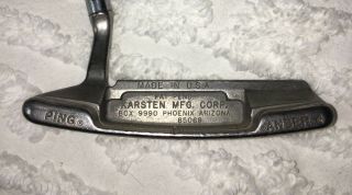 Vintage Ping Anser 4 Karsten Putter 34.  5 " Needs Grip