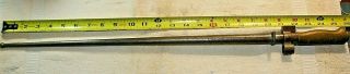 Antique French Model 1886 Lebel Bayonet With Brass Removable Handle,  25 " Long Wi