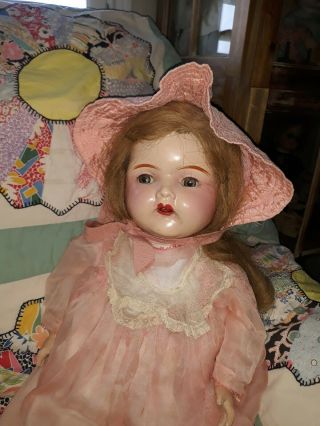 Antique Composition MAMA Doll 27 
