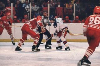 1980 Photo Slide " Miracle On Ice " U.  S.  A.  Vs U.  S.  S.  R.  Olympics Hockey