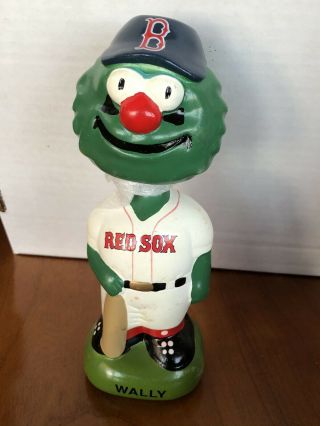 1998 Tei Twins Enterprise Inc Boston Red Sox Wally The Monster Bobblehead Mascot