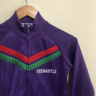 Fremantle Dockers AFL Vintage Track Jacket Youth Boys 10 3