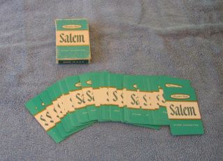 Vintage Salem Cigarettes Deck Of Playing Cards