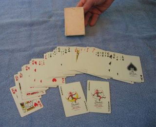 VINTAGE SALEM CIGARETTES DECK OF PLAYING CARDS 3