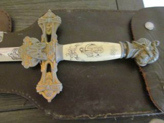 Antique Knights Templar Masonic Sword Pettibone Bros.  Cincinatti