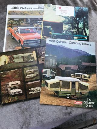 10,  Vintage Camper And Truck Sales Brochures