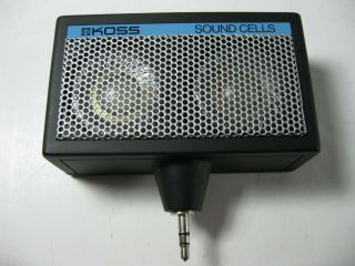 Vintage Koss Sound Cells Portable Stereo Speakers Mini Sound Equipment