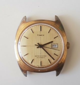 Timex Watch Vintage Automatic Water Resistant Date Joblot