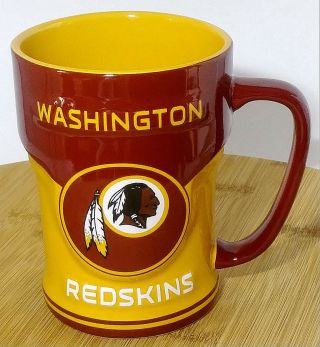 Nfl Washington Redskins Football Team Coffee Mug Tea Cup 12.  5 Fl 3d By Russ