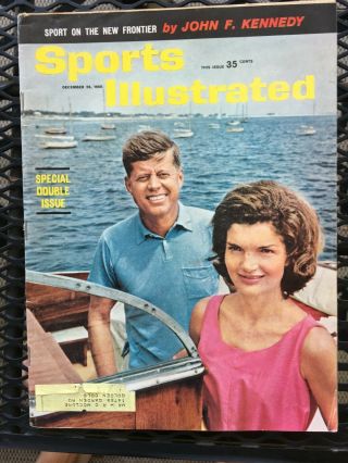 Vintage Sports Illustrated December 26,  1960 " Jackie & John Kennedy "