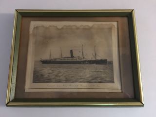 CUNARD IVERNIA TWIN SCREW STEAMSHIP COPYRIGHT NO.  3034 PICTORIAL GREAT BRITAIN 2
