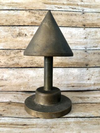 Trench Art Artillery Vintage Antique Desk Gong Bell? Unique Paperweight