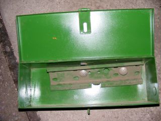 Vintage Universal Tractor Frame Mounted Tool Box,  John Deere Others