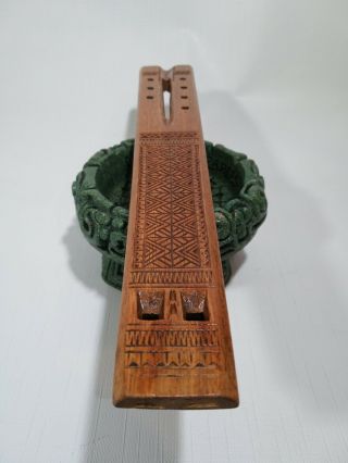 Croatian Yugoslavian Slavic Tribal Traditional Wood Flute Antique Vintage