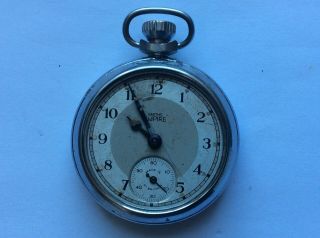 Vintage Smiths Empire Pocket Watch With Radium Dial Spares