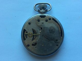 Vintage Smiths Empire Pocket Watch With Radium Dial Spares 3