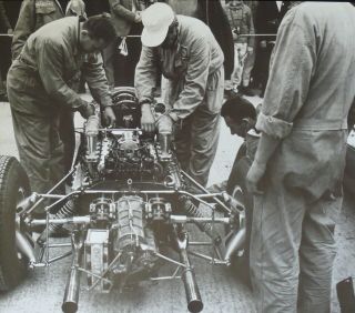 1964 Or 65 British Grand Prix F1 Aintree Ferrari 158 Jesse Alexander Photo Print